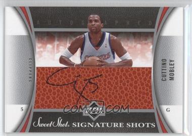 2006-07 Upper Deck Sweet Shot - Signature Shots Leather #SSL-CM - Cuttino Mobley