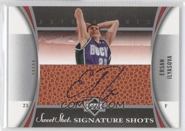 2006-07 Upper Deck Sweet Shot - Signature Shots Leather #SSL-EI - Ersan Ilyasova