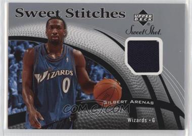 2006-07 Upper Deck Sweet Shot - Sweet Stitches Memorabilia #SS-GA - Gilbert Arenas