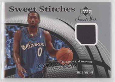 2006-07 Upper Deck Sweet Shot - Sweet Stitches Memorabilia #SS-GA - Gilbert Arenas