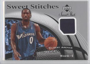 2006-07 Upper Deck Sweet Shot - Sweet Stitches Memorabilia #SS-GA - Gilbert Arenas