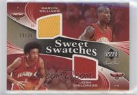 Marvin Williams, Josh Childress #/25