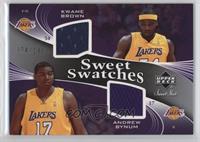 Kwame Brown, Andrew Bynum #/199