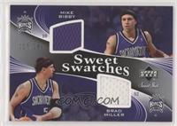 Mike Bibby, Brad Miller [EX to NM] #/199