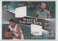 David West, Tyson Chandler #/199