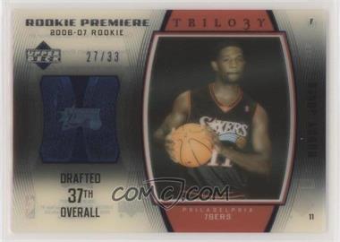 2006-07 Upper Deck Trilogy - [Base] - Blue #119 - Rookie Premiere - Bobby Jones /33