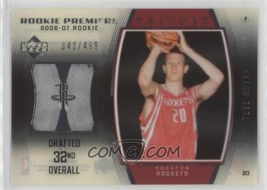 2006-07 Upper Deck Trilogy - [Base] #106 - Rookie Premiere - Steve Novak /499