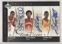 Spud Webb, Josh Childress, Solomon Jones #/3