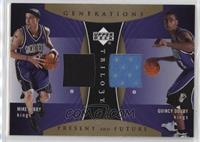 Mike Bibby, Quincy Douby #/50