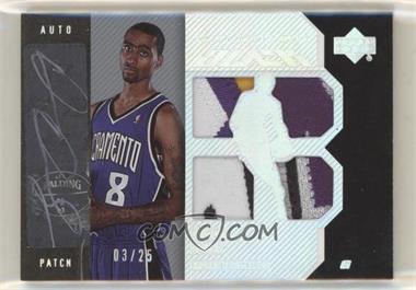 2006-07 Upper Deck UD Black - Auto Patch #AP-QD - Quincy Douby /25