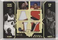 Antawn Jamison, Sean May #/10