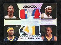 Shawne Williams, Rasheed Wallace, Jermaine O'Neal, Chauncey Billups #/10