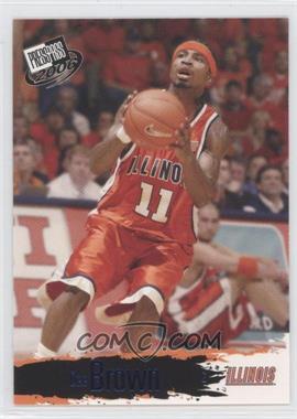 2006 Press Pass - [Base] - Blue #B7 - Dee Brown