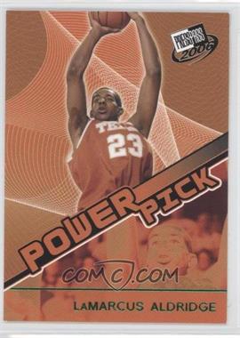 2006 Press Pass - [Base] - Green #SB34 - LaMarcus Aldridge