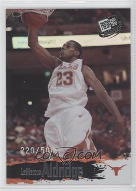 2006 Press Pass - [Base] - Reflectors #R2 - LaMarcus Aldridge /500