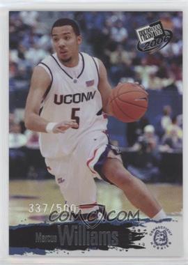 2006 Press Pass - [Base] - Reflectors #R31 - Marcus Williams /500