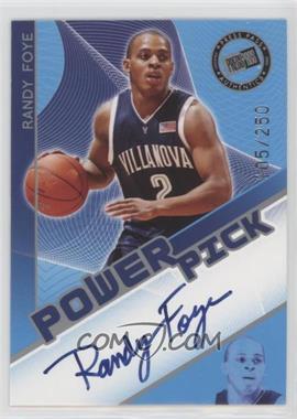 2006 Press Pass - Power Pick Autographs #_RAFO.1 - Randy Foye /250