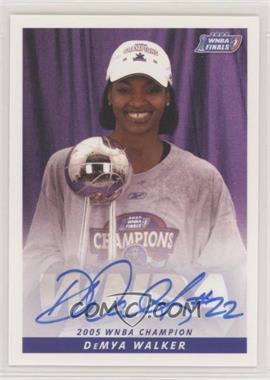 2006 Rittenhouse WNBA - Autographs #_DEWA - WNBA Champion - DeMya Walker