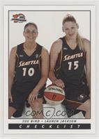 Checklist - Sue Bird, Lauren Jackson