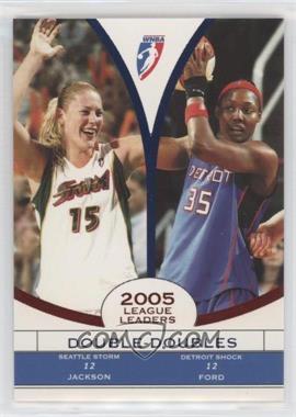 2006 Rittenhouse WNBA - League Leaders #LL9 - Double-Doubles