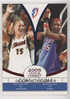 2006 Rittenhouse WNBA - League Leaders #LL9 - Double-Doubles