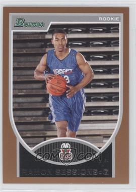 2007-08 Bowman Draft Picks & Stars - [Base] - Bronze #118 - Ramon Sessions /399