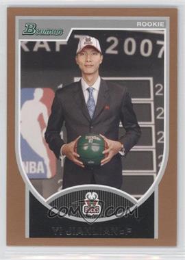 2007-08 Bowman Draft Picks & Stars - [Base] - Bronze #121 - Yi Jianlian /399