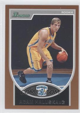 2007-08 Bowman Draft Picks & Stars - [Base] - Bronze #142 - Adam Haluska /399