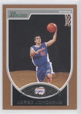 2007-08 Bowman Draft Picks & Stars - [Base] - Bronze #146 - Jared Jordan /399