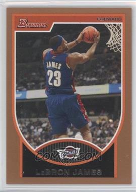 2007-08 Bowman Draft Picks & Stars - [Base] - Bronze #23 - LeBron James /399