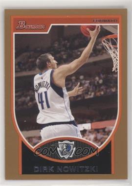 2007-08 Bowman Draft Picks & Stars - [Base] - Bronze #41 - Dirk Nowitzki /399