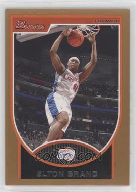 2007-08 Bowman Draft Picks & Stars - [Base] - Bronze #42 - Elton Brand /399 [EX to NM]