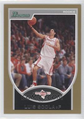 2007-08 Bowman Draft Picks & Stars - [Base] - Gold #120 - Luis Scola /99