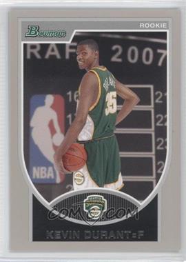2007-08 Bowman Draft Picks & Stars - [Base] - Silver #111 - Kevin Durant /199
