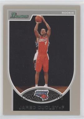 2007-08 Bowman Draft Picks & Stars - [Base] - Silver #139 - Jared Dudley /199 [EX to NM]