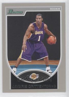 2007-08 Bowman Draft Picks & Stars - [Base] - Silver #157 - Javaris Crittenton /199