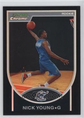 2007-08 Bowman Draft Picks & Stars - Chrome - Black Refractor #133 - Nick Young /199