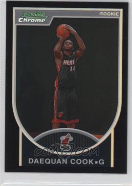 2007-08 Bowman Draft Picks & Stars - Chrome - Black Refractor #138 - Daequan Cook /199