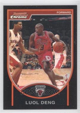 2007-08 Bowman Draft Picks & Stars - Chrome - Black Refractor #19 - Luol Deng /199