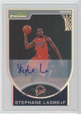 2007-08 Bowman Draft Picks & Stars - Chrome - Refractor Autographs #153 - Stephane Lasme /599