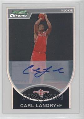 2007-08 Bowman Draft Picks & Stars - Chrome - Refractor Autographs #160 - Brandan Wright /479