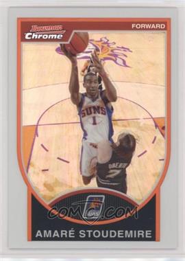 2007-08 Bowman Draft Picks & Stars - Chrome - Refractor #100 - Amare Stoudemire /299