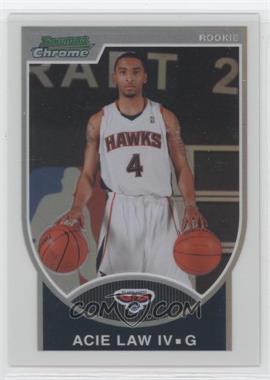 2007-08 Bowman Draft Picks & Stars - Chrome - Refractor #128 - Acie Law IV /299