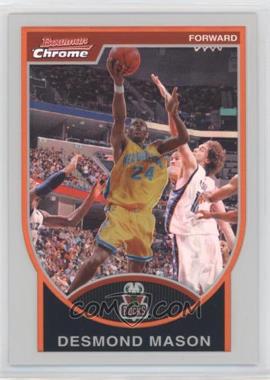 2007-08 Bowman Draft Picks & Stars - Chrome - Refractor #98 - Desmond Mason /299