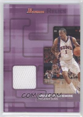2007-08 Bowman Draft Picks & Stars - Relics - Silver #BR-AS - Amare Stoudemire /25