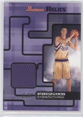 2007-08 Bowman Draft Picks & Stars - Relics #BR-SH - Spencer Hawes