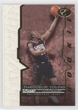 2007-08 Bowman Elevation - [Base] - Red #57 - Thaddeus Young /49