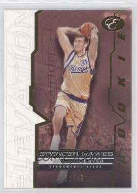 2007-08 Bowman Elevation - [Base] - Red #73 - Spencer Hawes /49