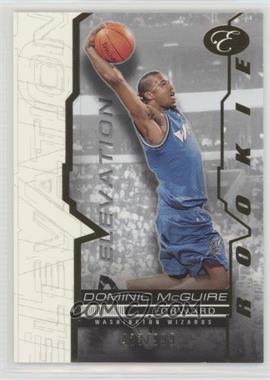 2007-08 Bowman Elevation - [Base] #54 - Dominic McGuire /999