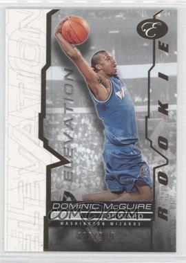 2007-08 Bowman Elevation - [Base] #54 - Dominic McGuire /999